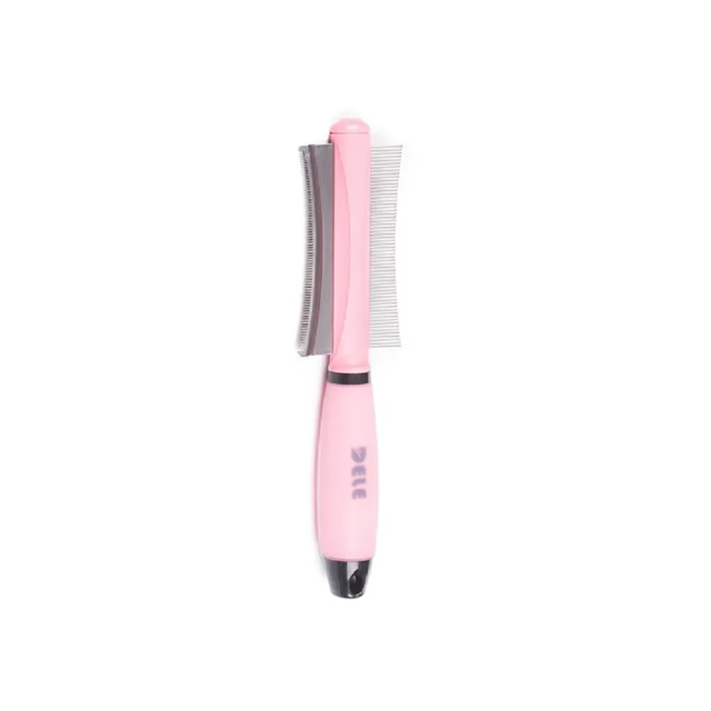 2 in 1 dog cat comb shedding brush