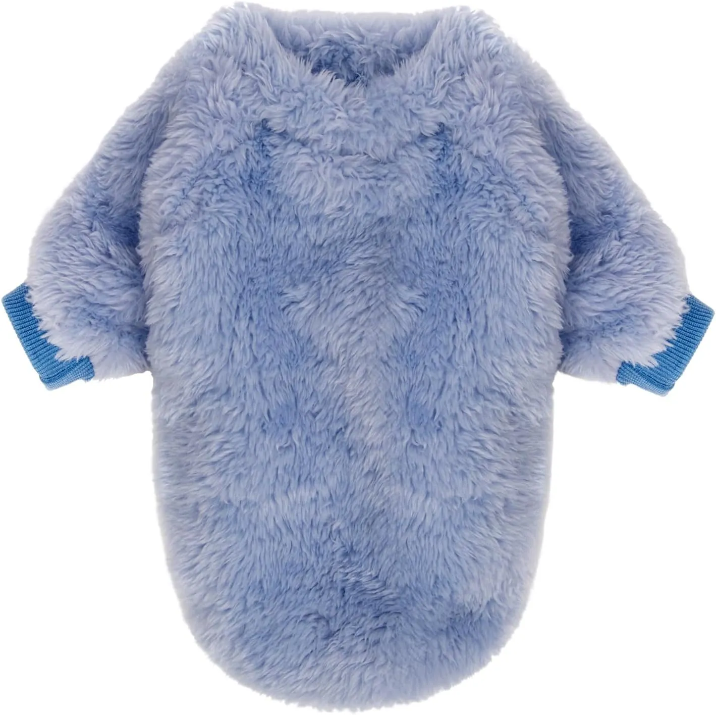 3-Pack Small Dog Sweaters for Small Dogs Boy & Girl - Puppy Clothes - XXS to XL & Cat Apparel - Velvet Warm Dog Jackets- Pet Sweatshirt & Coats for Winter (Large, SkyBlue,Navy,Darkgrey)