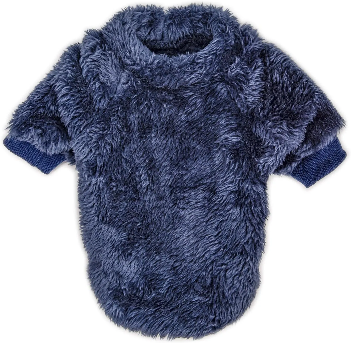 3-Pack Small Dog Sweaters for Small Dogs Boy & Girl - Puppy Clothes - XXS to XL & Cat Apparel - Velvet Warm Dog Jackets- Pet Sweatshirt & Coats for Winter (Large, SkyBlue,Navy,Darkgrey)