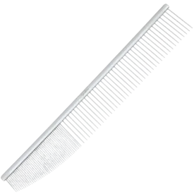 9'' Ellipse Comb Silver by Zolitta