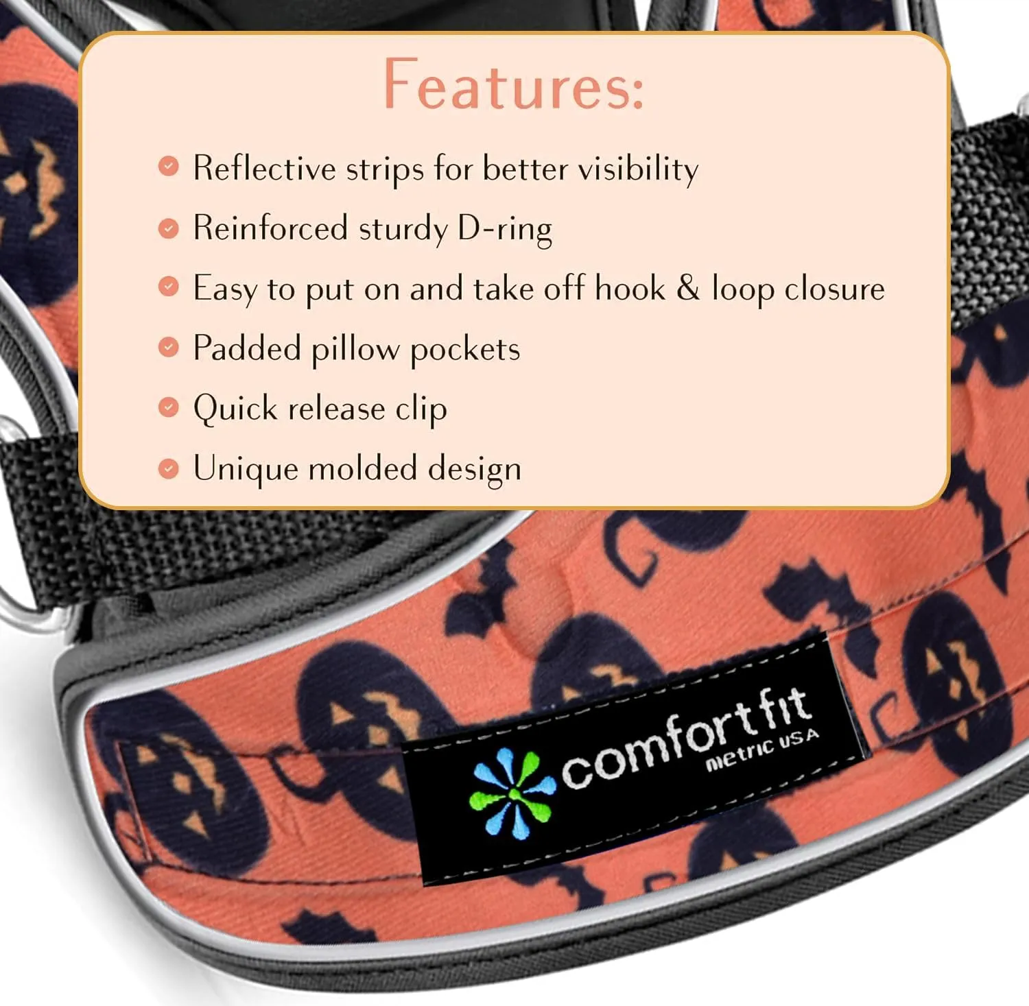 Comfort Fit Dog Harness  Adjustable No-Pull Vest for Small, Medium & Large Dogs  Soft Padded Step-in Design for Easy Control  Ideal for Walking, Running & Training  All-Weather Premium Dog Vest