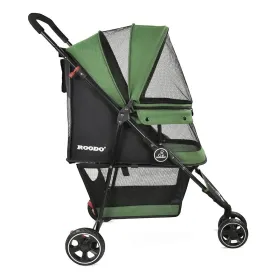 Compact Three-Wheeled Pet Stroller