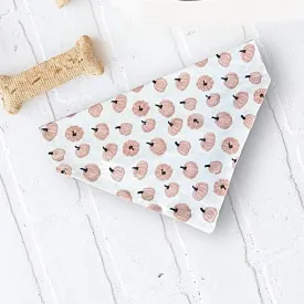 Dog Bandana or Cat Bandana- Light Boho Pumpkin