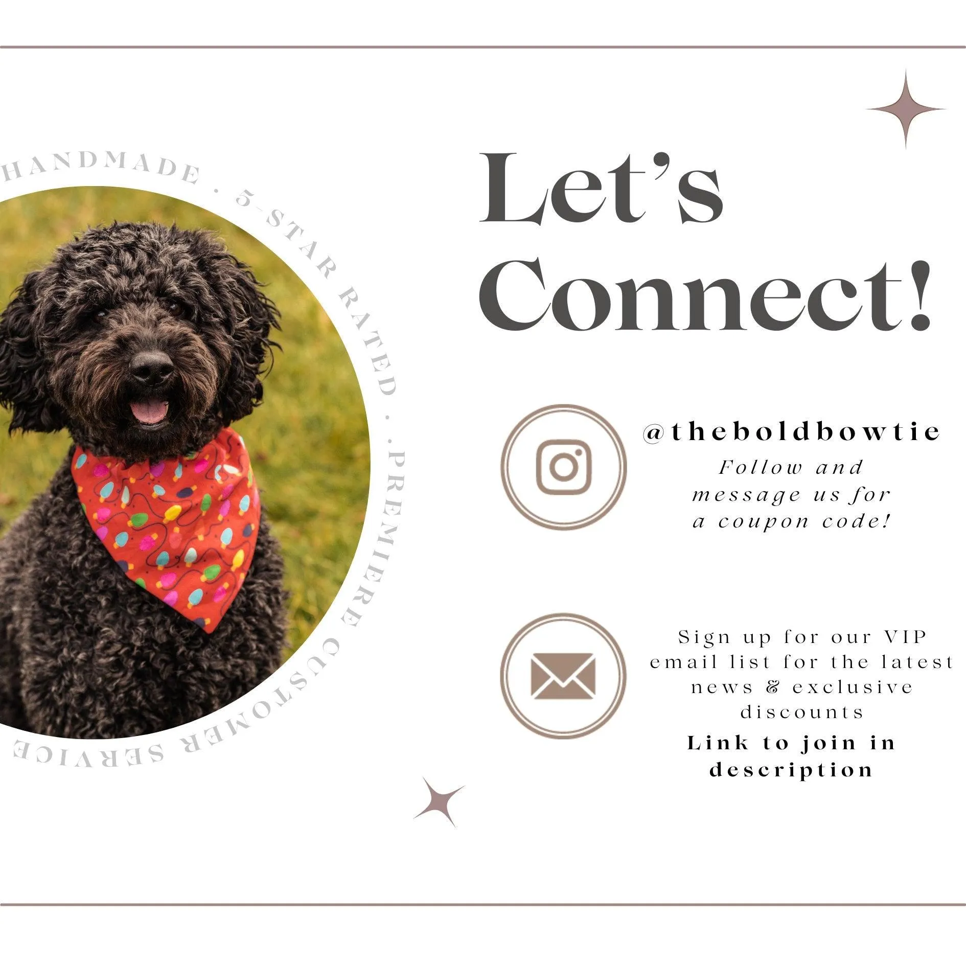 Dog Bandana or Cat Bandana- Light Boho Pumpkin
