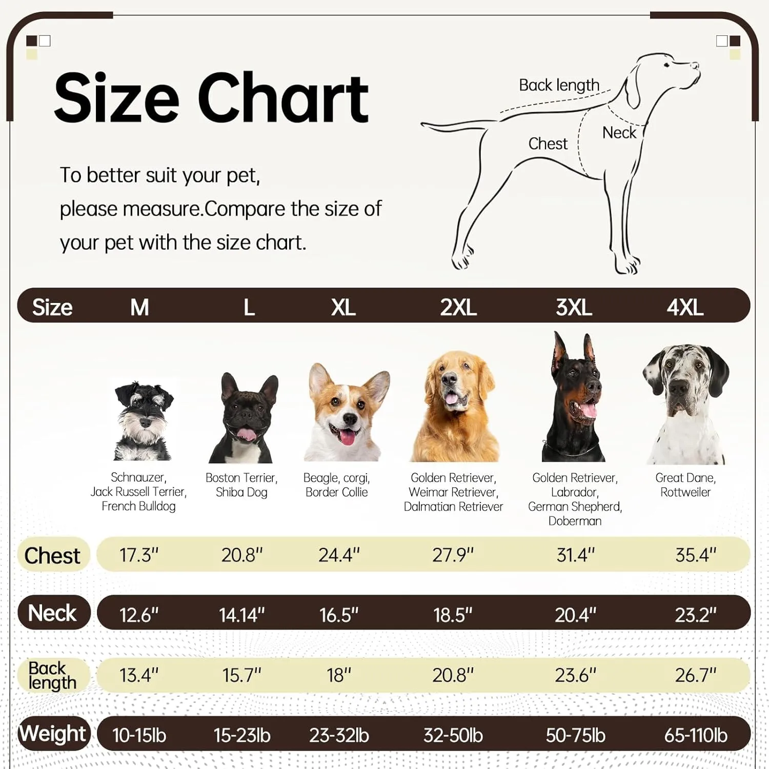 Dog Sweater, Extra Large Dog Sweater, Christmas Dog Sweater Large Breed, Turtleneck Dog Sweaters Knitwear Boys Girls, Classic Cable Knit Dog Pullover Sweater, Golden Retriever (Camel 2XL)