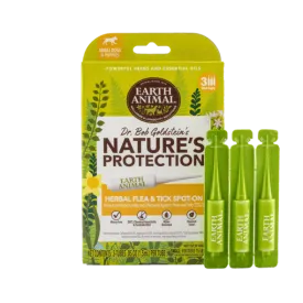 Earth Animal Nature's Protection™ Flea & Tick Herbal Spot-On for Small Dogs & Puppies