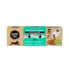 Earthz Pet Lamb Dog Vitality Gravy - Toy/Small Dog (5x35mL Pack)