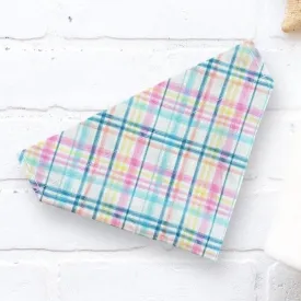 Easter Dog Bandana- Pastel Blue/Pink/Yellow