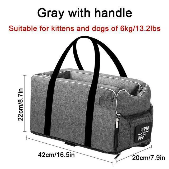 Funki Buys | Pet Car Seats | Portable Travel Booster Carrier Seat