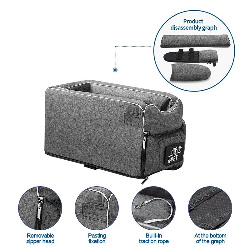 Funki Buys | Pet Car Seats | Portable Travel Booster Carrier Seat