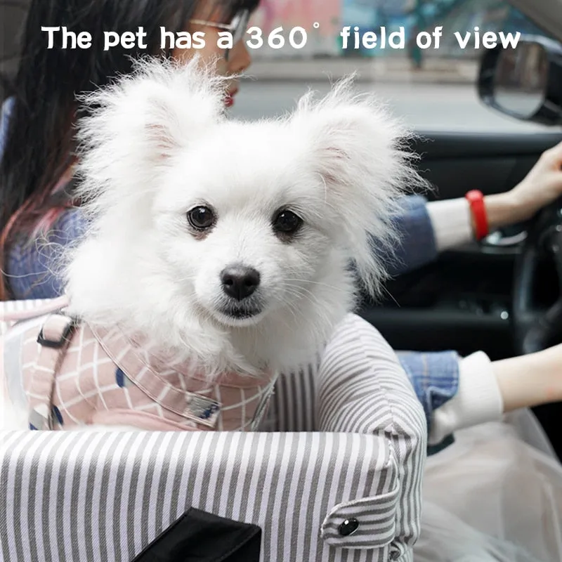 Funki Buys | Pet Car Seats | Portable Travel Booster Carrier Seat