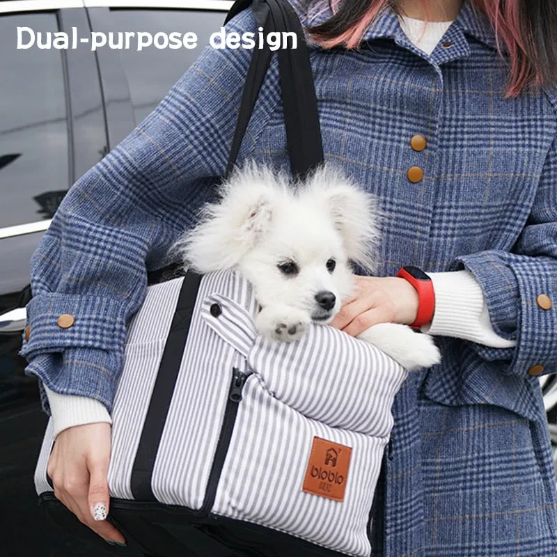 Funki Buys | Pet Car Seats | Portable Travel Booster Carrier Seat