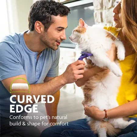 FURminator Undercoat Deshedding Long Hair Cat Tool