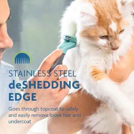 FURminator Undercoat Deshedding Long Hair Cat Tool