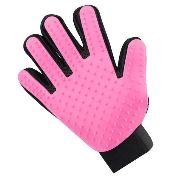 Gentle Deshedding Glove For Pet Grooming