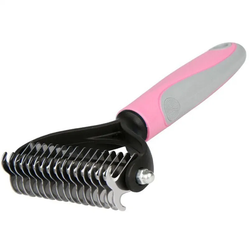 Grooming Brush For Pet Dog Cat Deshedding Tool Comb Fur Remover