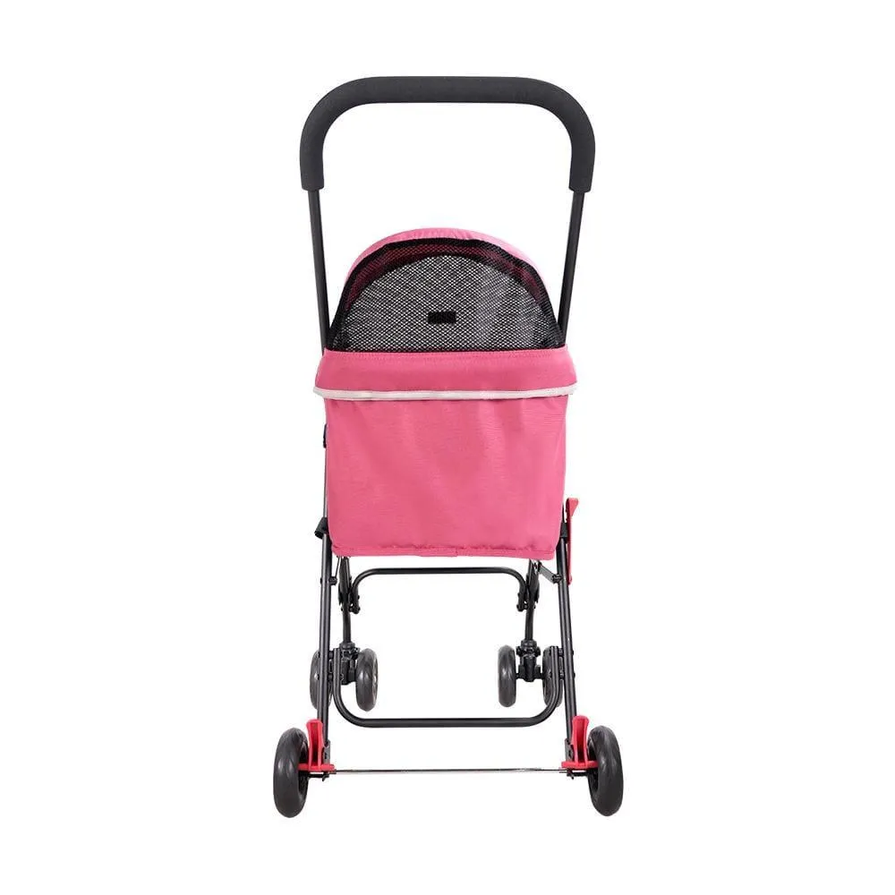 Ibiyaya® Astro Go Lite Pet Pram | Rose Pink