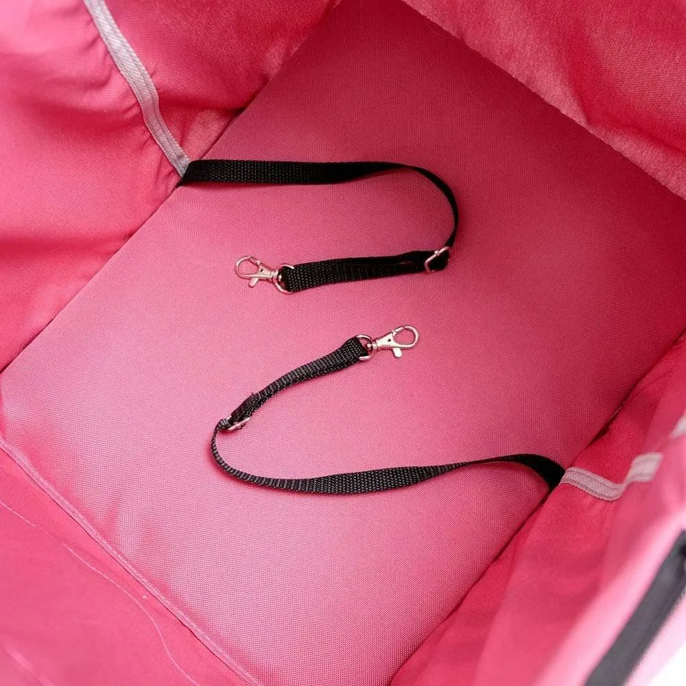Ibiyaya® Astro Go Lite Pet Pram | Rose Pink