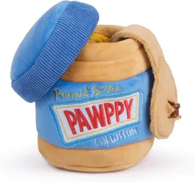 Interactive Dog Enrichment Toy,Cute Crinkle&Snuffle Puppy Toys,Hide & Seek Plush Puzzles,Peanut Butter Jar Toys for Brain Stimulation,for All Dog Sizes