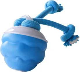 Interactive Dog Toys Ball, Automatic Moving Rolling Pet Toy with Touch Activated, Active Rolling Ball Products for Puppy Small Medium Dogs, Squeaky, USB Rechargeable, Keep Them Busy (Blue)