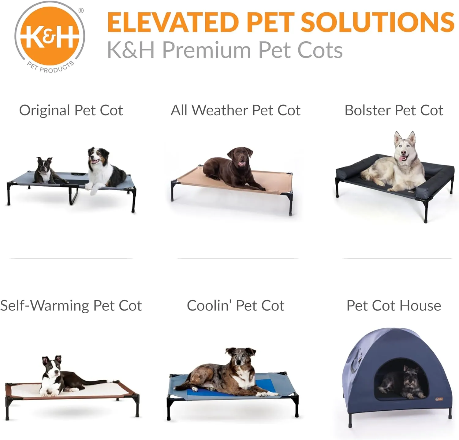 K&H Pet Products Dog Cot Replacement Cover, Designed to fit K&H Medium Pet Cots (Sold Separately), Indoor Outdoor, Breathable Cooling Mesh Center, Machine Washable - Medium 32 X 25in Chocolate