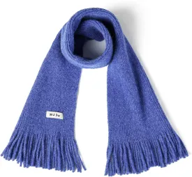 Kids Knit Scarf Winter Fashion Solid Color Toddler Baby Scarves Neck Warmer Tassel Scarf for Boys Girls
