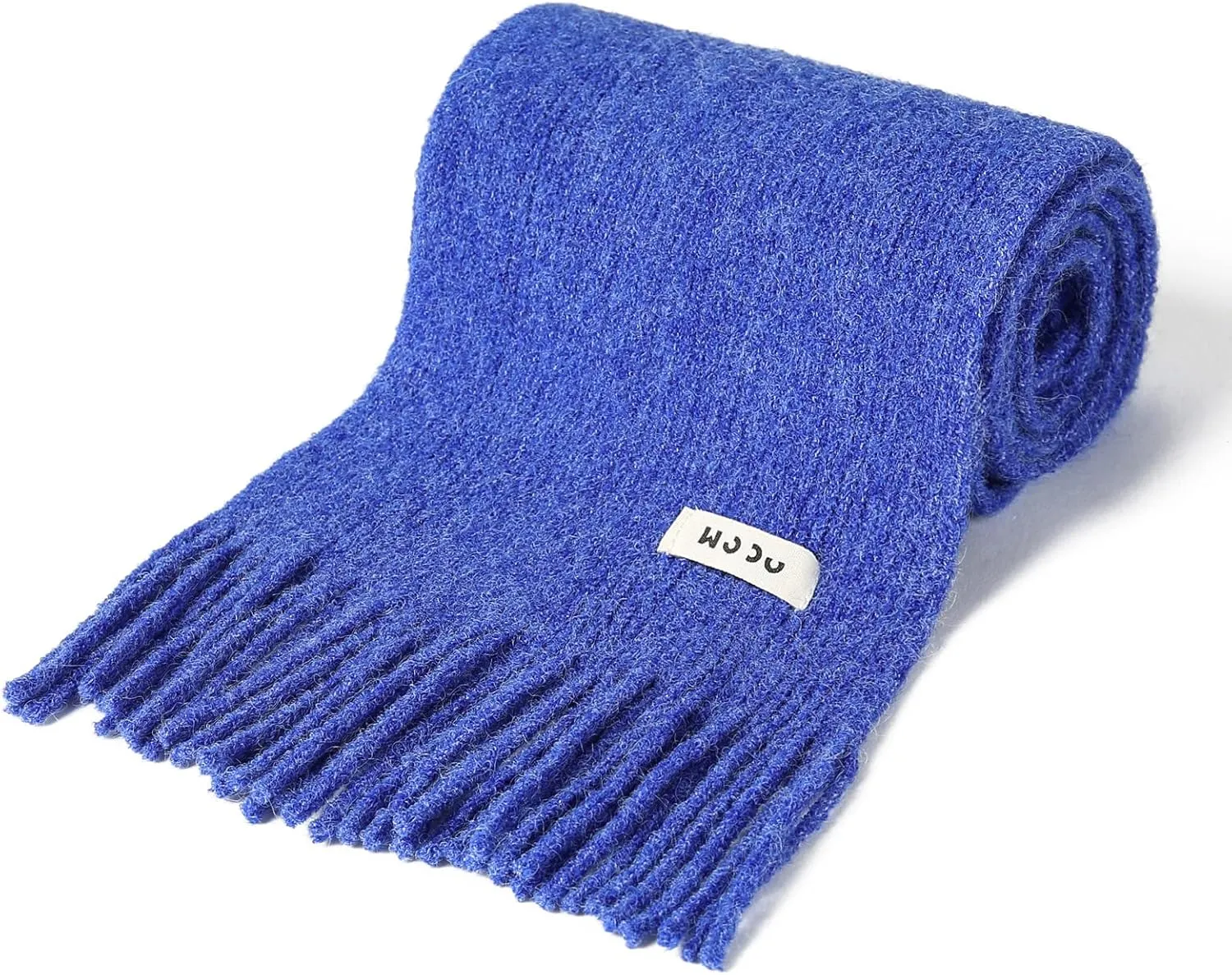 Kids Knit Scarf Winter Fashion Solid Color Toddler Baby Scarves Neck Warmer Tassel Scarf for Boys Girls
