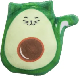 Kitty Avocato Cat Toy with Catnip & Repair Patch  Plush with Crinkle & Catnip Infusion  Fun Avocado Design for Playtime Made from Recycled Materials