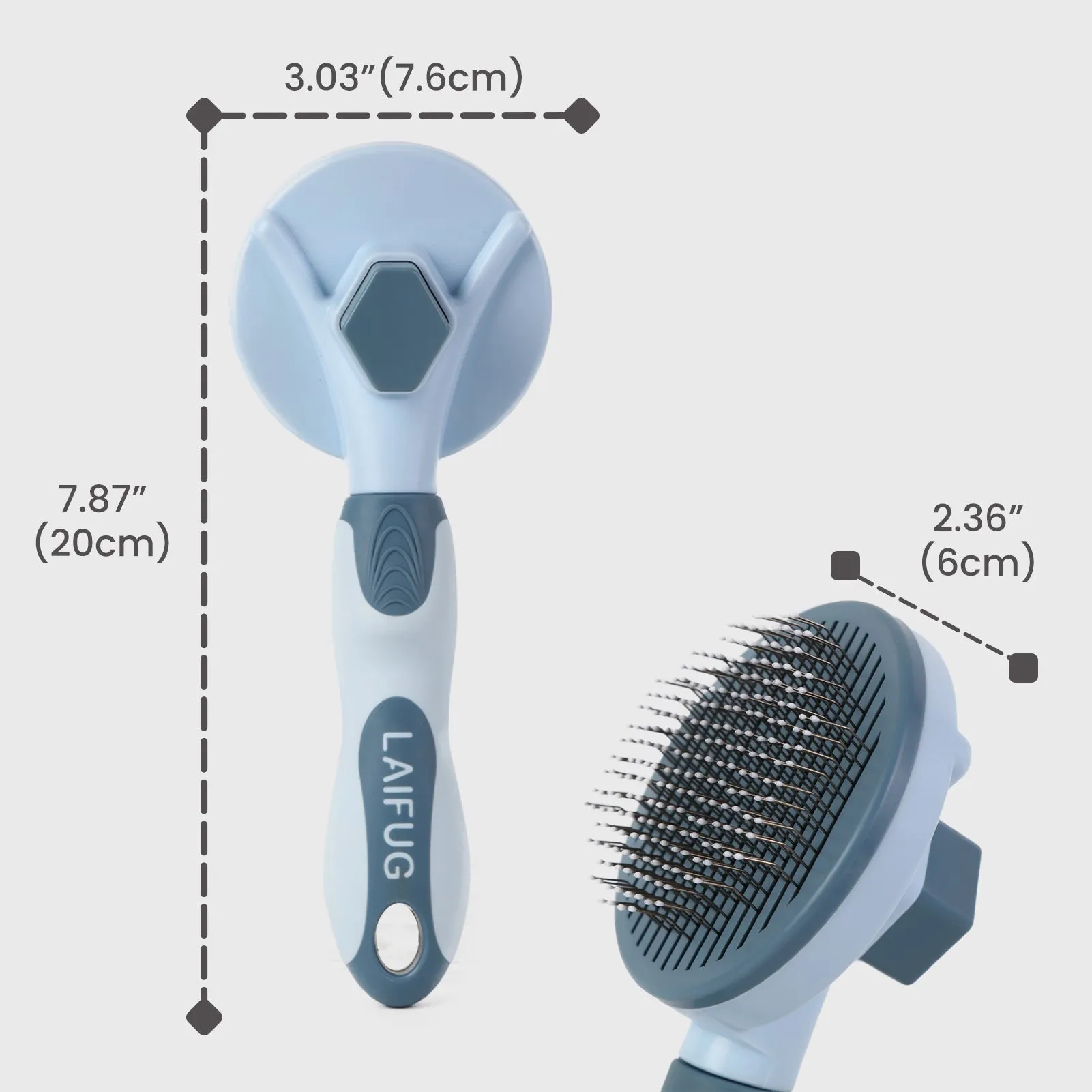 Laifug Dog Grooming Needle Comb, Grooming Hair Removal Brush