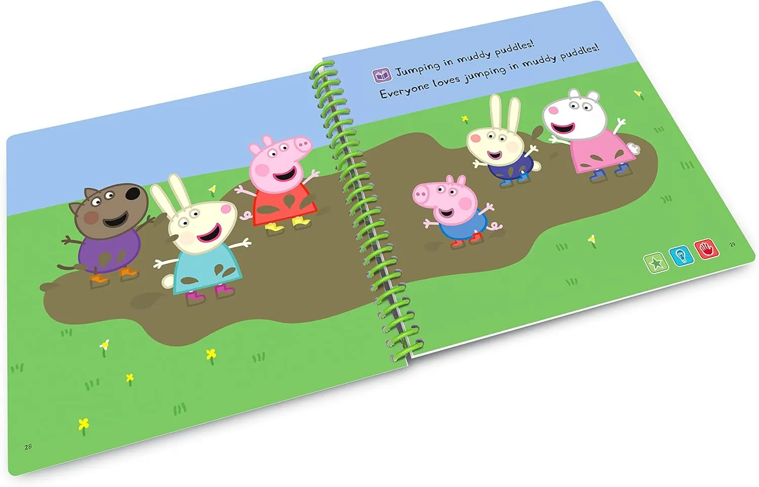 LeapFrog Leapstart 3D Peppa Pig Playing Together Book, Level 1