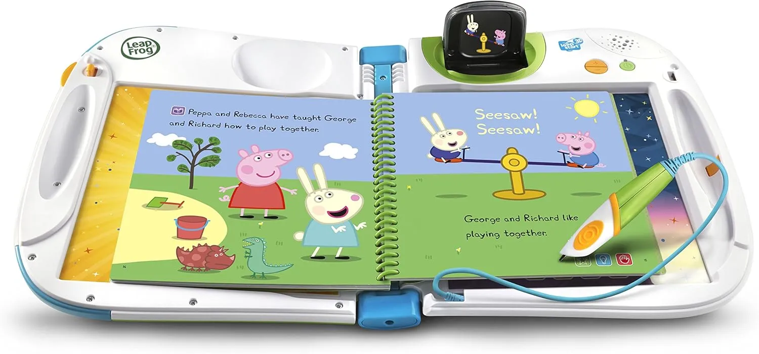 LeapFrog Leapstart 3D Peppa Pig Playing Together Book, Level 1