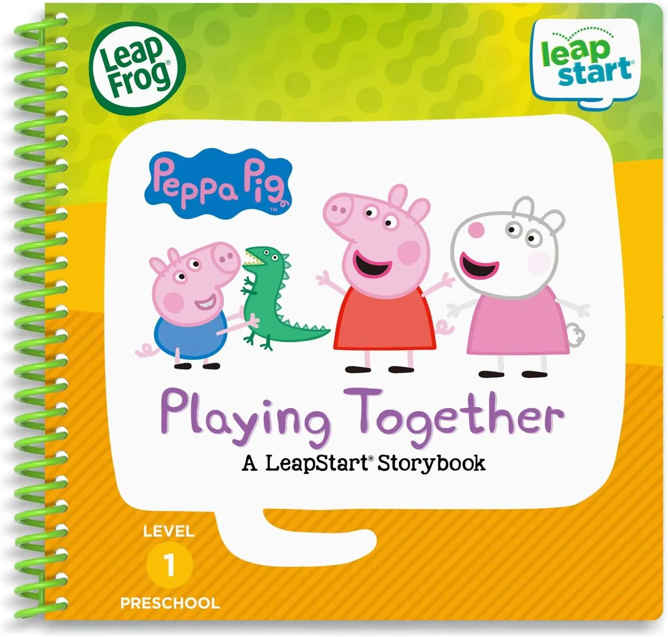 LeapFrog Leapstart 3D Peppa Pig Playing Together Book, Level 1