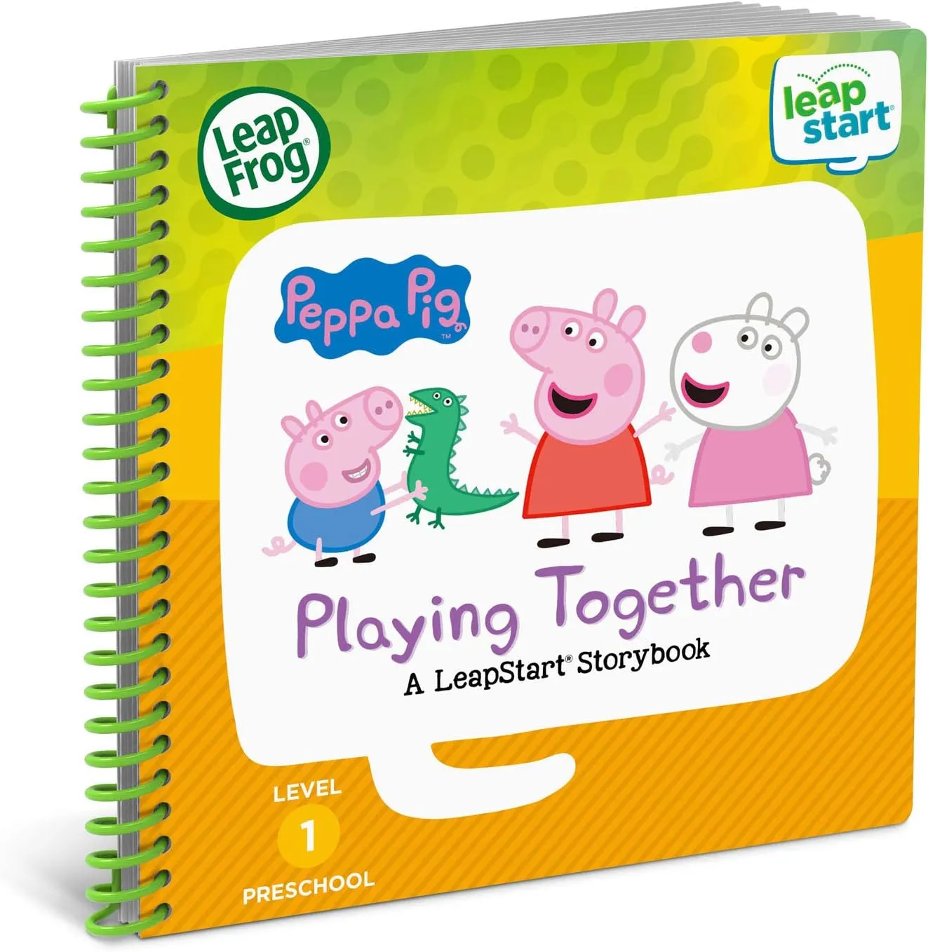 LeapFrog Leapstart 3D Peppa Pig Playing Together Book, Level 1