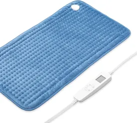 Magshion Electric Heat Pad for Back, Legs and Knee Pain Relief, 6 Heat Settings & Auto Shut Off, Machine Washable Extra Large Heating Pad for Period Cramps, Gifts for Women (17" x 33", Dark Gray)