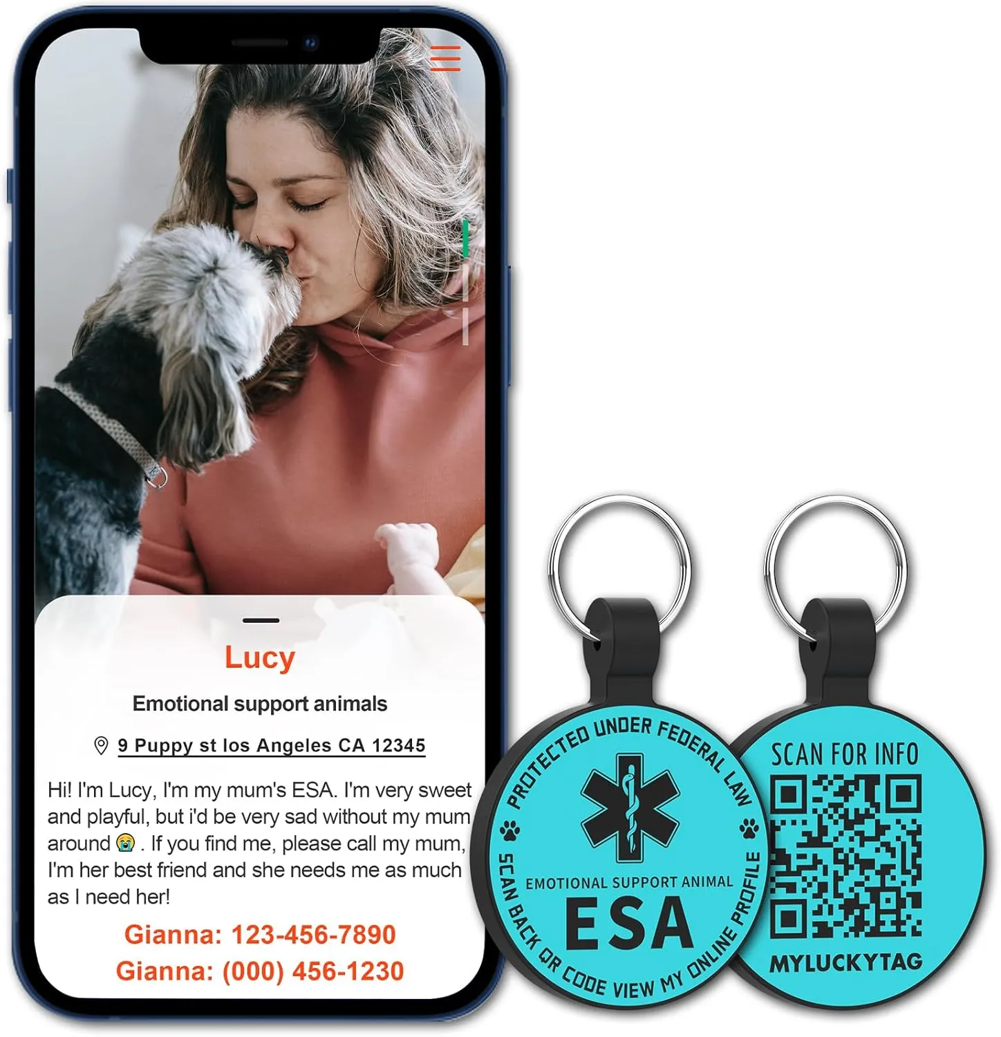MYLUCKYTAG  ESA  -  - 