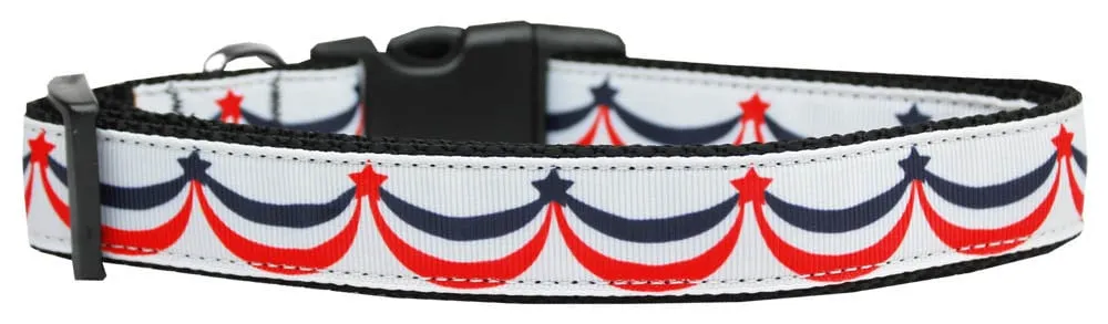 Pet Dog & Cat Nylon Collar or Leash, "American Swag"