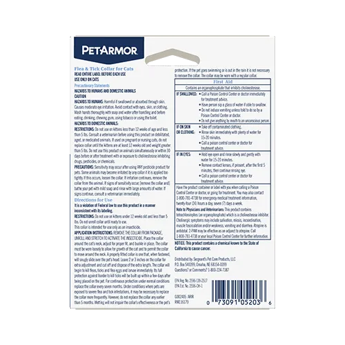 PetArmor® Flea & Tick Collar for Cats