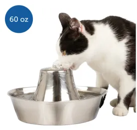 PetSafe Seaside Stainless Pet Fountain 60 oz