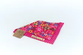Pink Cotton Neckerchief Bandana