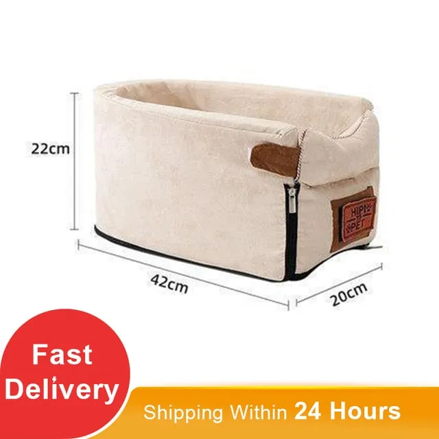 Portable Booster Travel Dog or Cat Bed Seat for Central Control Car Safety Pet Transport Carrier and Protector For Small Dogs  (Many to Choose from in this Listing)