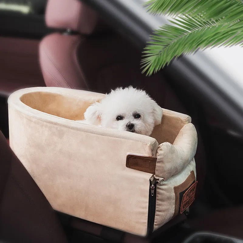 Portable Booster Travel Dog or Cat Bed Seat for Central Control Car Safety Pet Transport Carrier and Protector For Small Dogs  (Many to Choose from in this Listing)