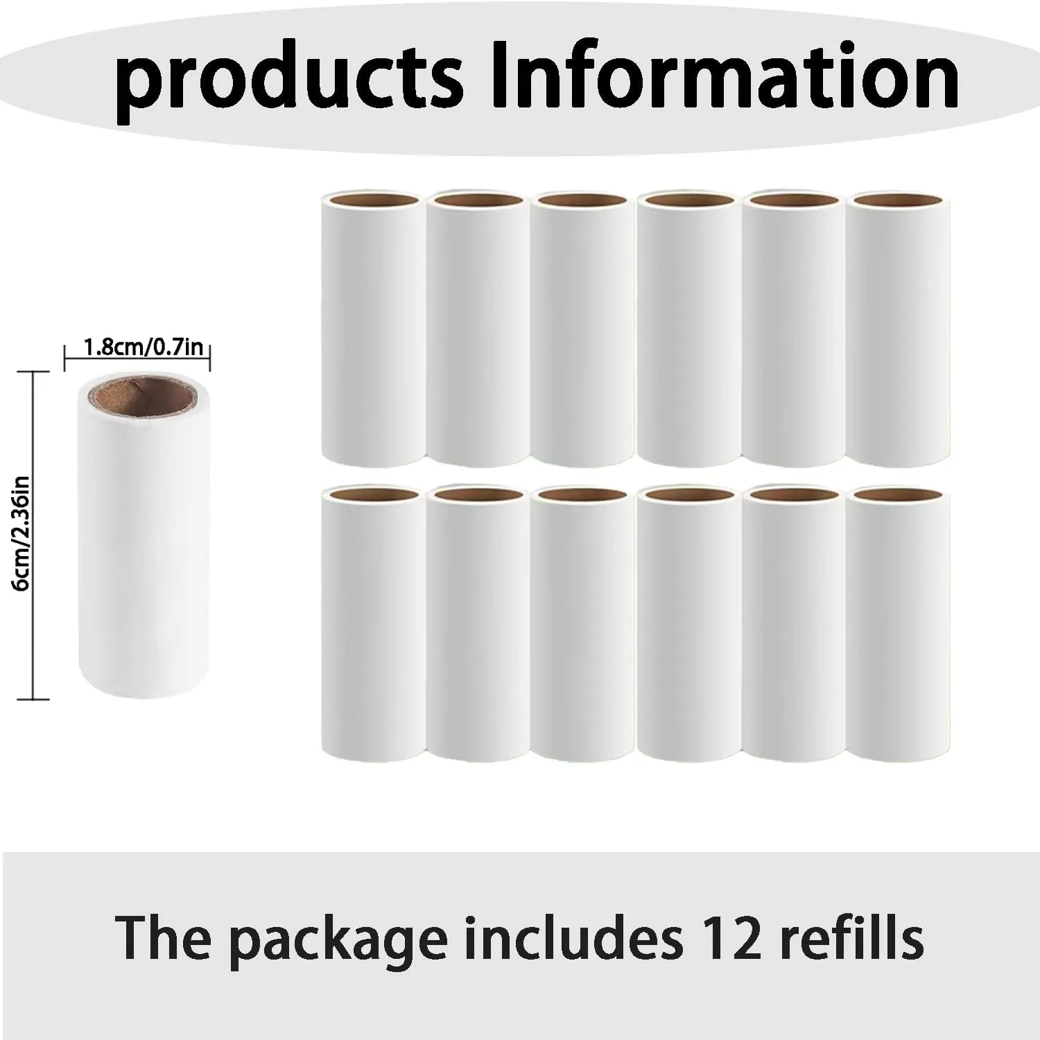 Portable Lint Roller with Hand Strap Double-Sided Travel Portable Roller Set for Clothes, Furniture, and Pet Hair Mini Reusable Super Sticky Dog Cat Pet Hair Remover with Refills (12 Refills)