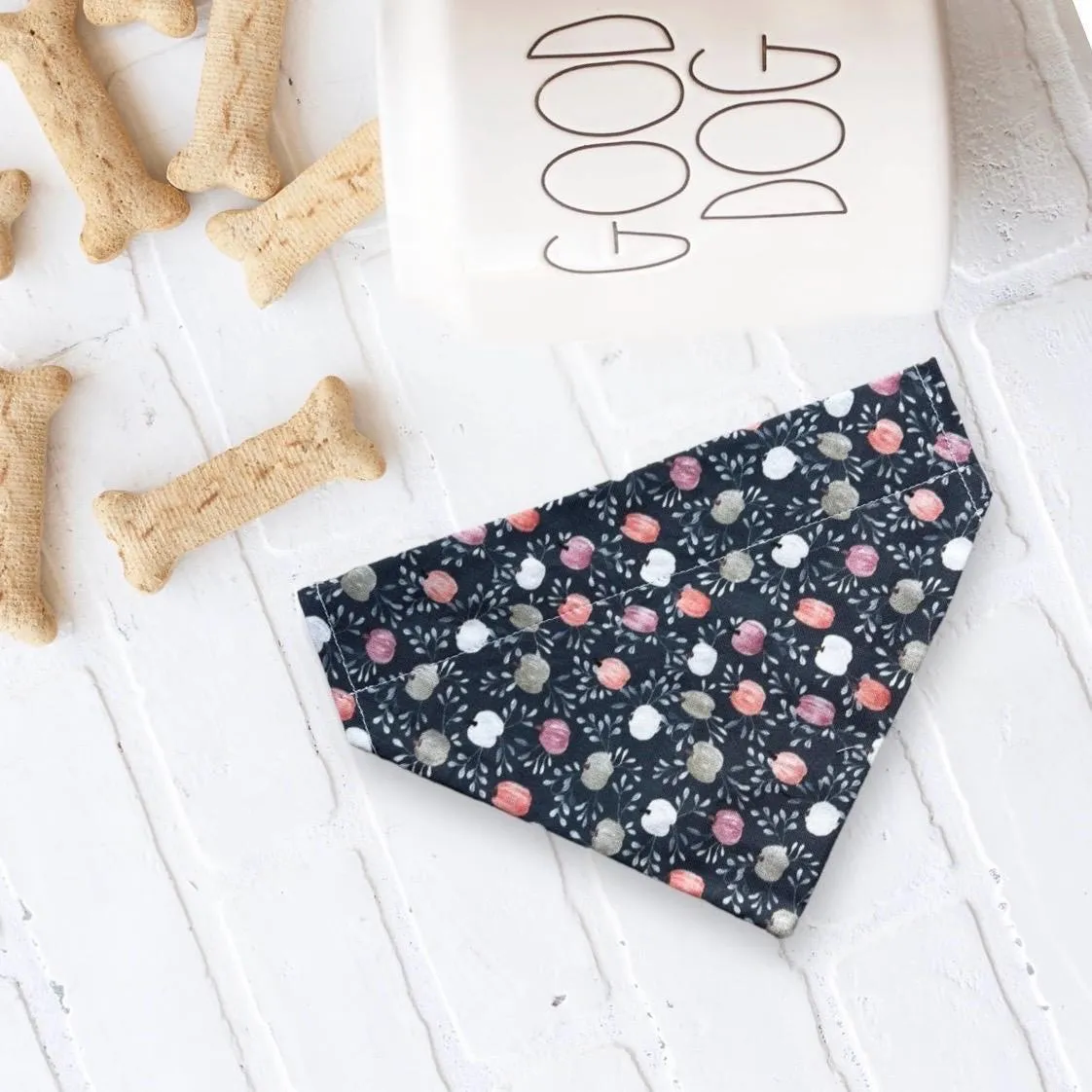 Pumpkin Halloween Dog Bandana or Cat Bandana