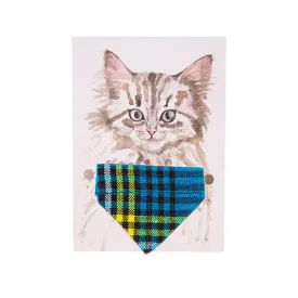 Shuka Blue Cat Bandana
