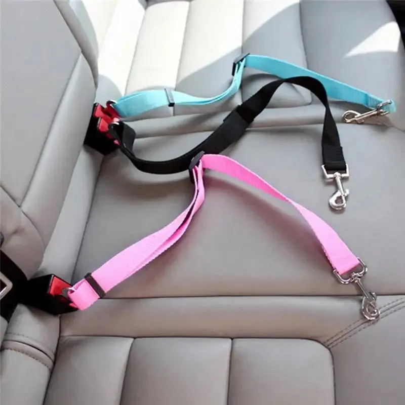 Telescopic Traction Rope for Pet Car Seat Belt - Ensure Your Pet’s Safety