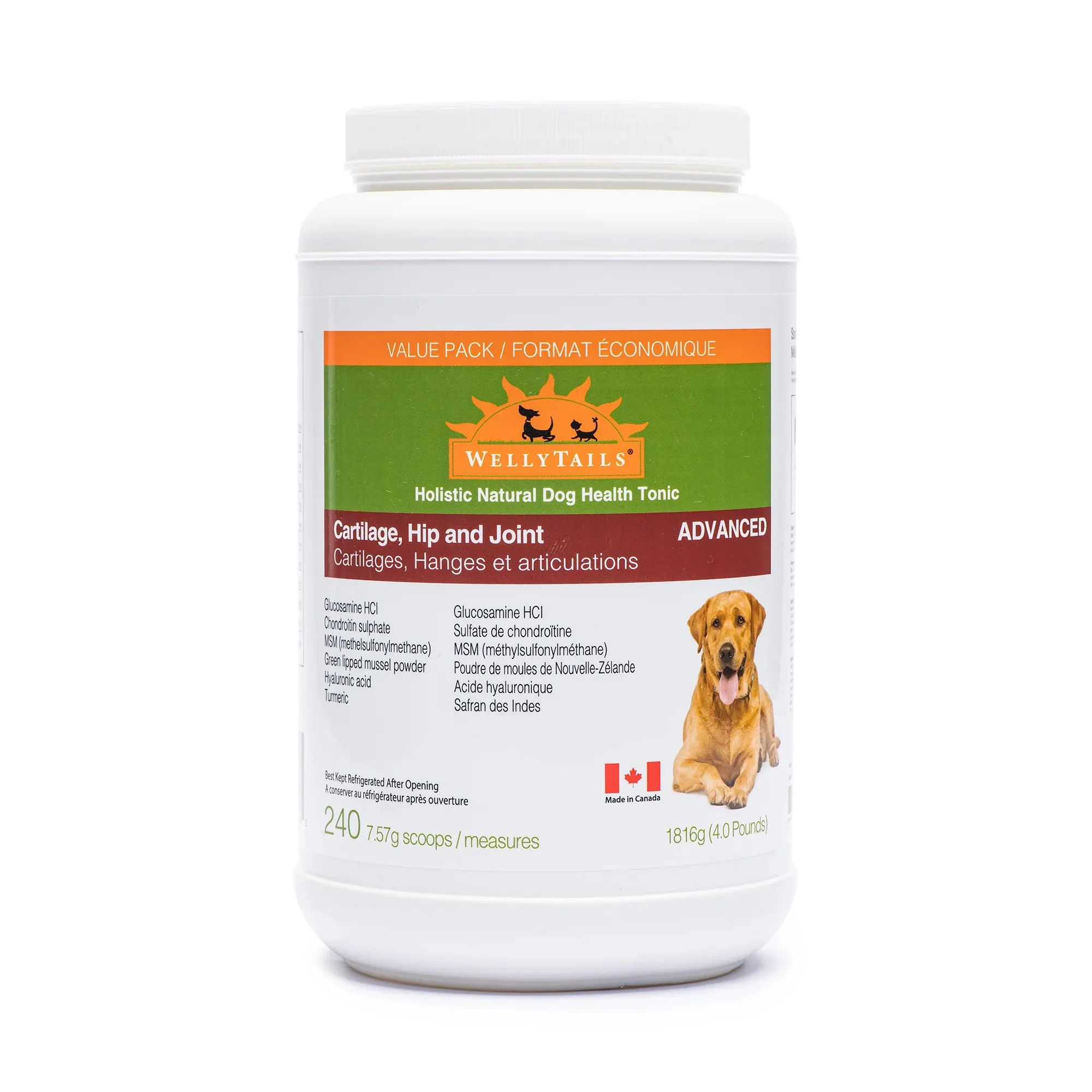 WellyTails Cartilage, Hip & Joint Advanced Supplement