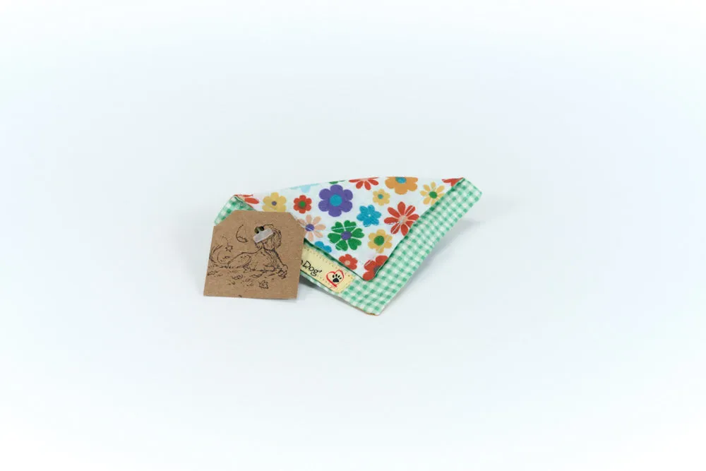 White Cotton Neckerchief Bandana